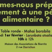 Table ronde à Biarritz sur l’autonomie alimentaire