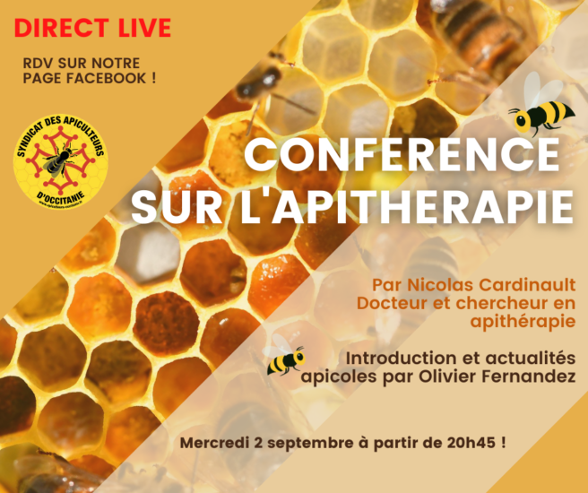 Conférence Apithérapie : soignez vous avec les produits de la ruche