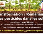 Transformation et rémanence des pesticides dans les sols