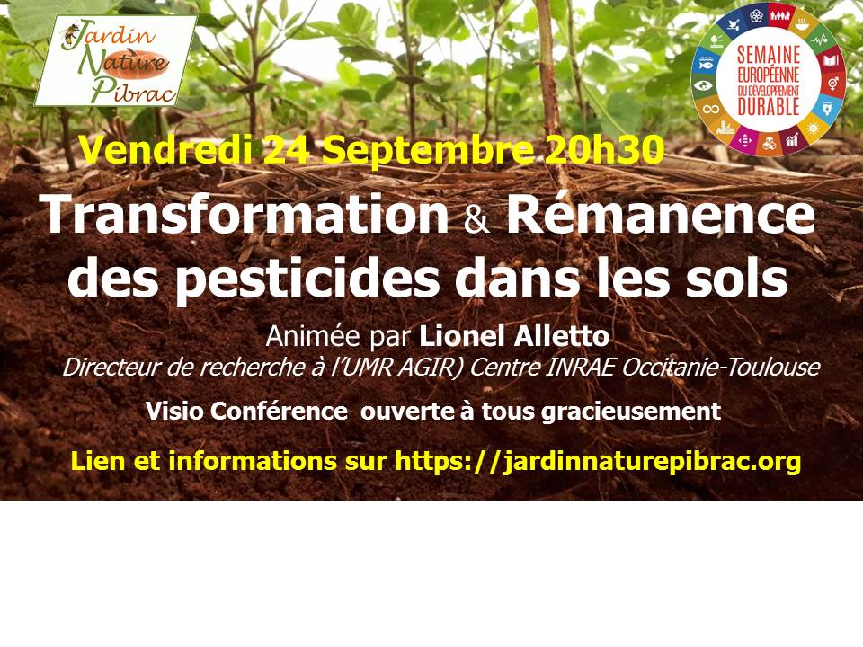 Transformation et rémanence des pesticides dans les sols